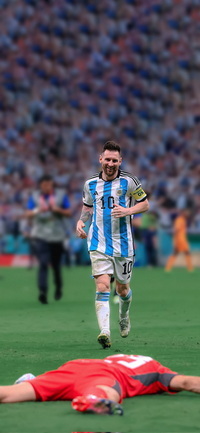 Free FIFA World Cup Qatar 2022 Final Lionel Messi Wallpaper 162 for iPhone and Android