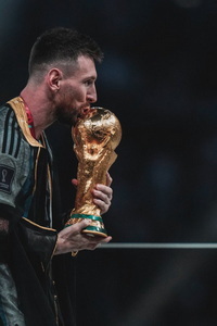 Free FIFA World Cup Qatar 2022 Final Lionel Messi Wallpaper 163 for iPhone and Android