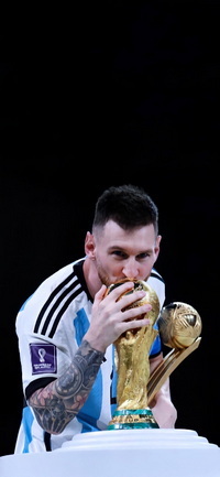 Free FIFA World Cup Qatar 2022 Final Lionel Messi Wallpaper 164 for iPhone and Android
