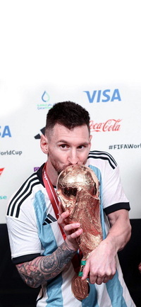 Free FIFA World Cup Qatar 2022 Final Lionel Messi Wallpaper 168 for iPhone and Android