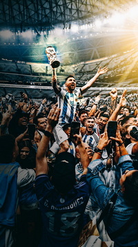 Free FIFA World Cup Qatar 2022 Final Lionel Messi Wallpaper 181 for iPhone and Android