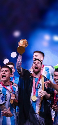 Free FIFA World Cup Qatar 2022 Final Lionel Messi Wallpaper 27 for iPhone and Android