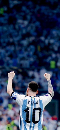 Free FIFA World Cup Qatar 2022 Final Lionel Messi Wallpaper 43 for iPhone and Android