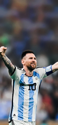Free FIFA World Cup Qatar 2022 Final Lionel Messi Wallpaper 44 for iPhone and Android