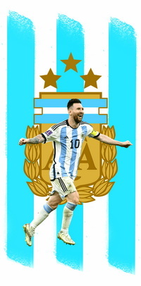 Free FIFA World Cup Qatar 2022 Final Lionel Messi Wallpaper 45 for iPhone and Android