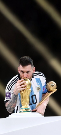 Free FIFA World Cup Qatar 2022 Final Lionel Messi Wallpaper 47 for iPhone and Android