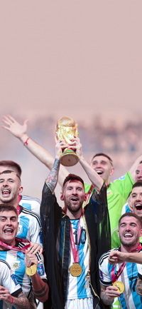 Free FIFA World Cup Qatar 2022 Final Lionel Messi Wallpaper 54 for iPhone and Android