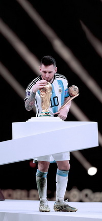 Free FIFA World Cup Qatar 2022 Final Lionel Messi Wallpaper 58 for iPhone and Android