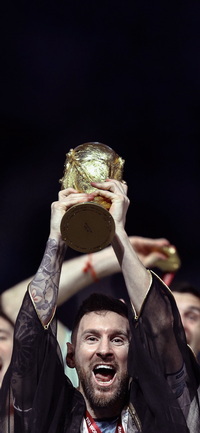 Free FIFA World Cup Qatar 2022 Final Lionel Messi Wallpaper 64 for iPhone and Android
