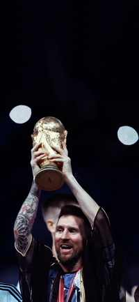 Free FIFA World Cup Qatar 2022 Final Lionel Messi Wallpaper 65 for iPhone and Android