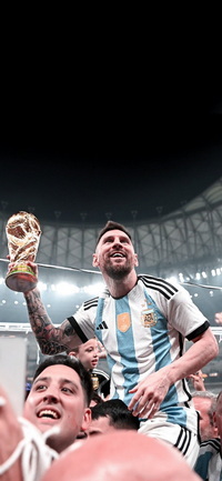 Free FIFA World Cup Qatar 2022 Final Lionel Messi Wallpaper 7 for iPhone and Android