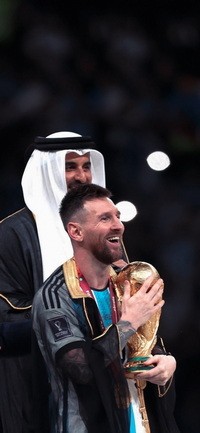 Free FIFA World Cup Qatar 2022 Final Lionel Messi Wallpaper 86 for iPhone and Android