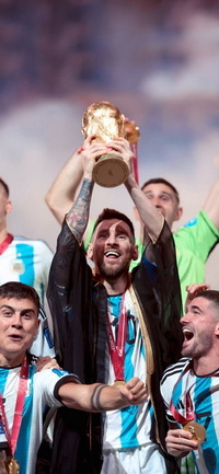 Free FIFA World Cup Qatar 2022 Final Lionel Messi Wallpaper 93 for iPhone and Android