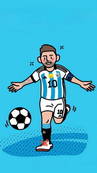 Free Lionel Messi Wallpaper 181 for iPhone and Android
