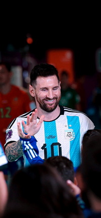 Free FIFA World Cup Qatar 2022 Argentina vs Mexico Messi Wallpaper 13 for iPhone and Android