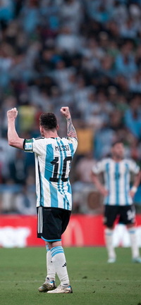 Free FIFA World Cup Qatar 2022 Argentina vs Mexico Messi Wallpaper 15 for iPhone and Android