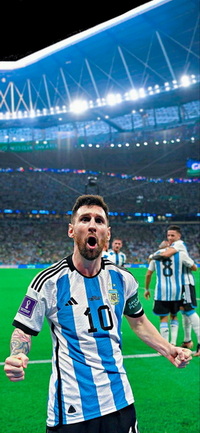 Free FIFA World Cup Qatar 2022 Argentina vs Mexico Messi Wallpaper 28 for iPhone and Android