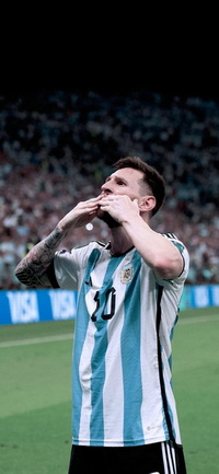 Free FIFA World Cup Qatar 2022 Argentina vs Mexico Messi Wallpaper 29 for iPhone and Android