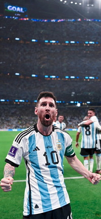 Free FIFA World Cup Qatar 2022 Argentina vs Mexico Messi Wallpaper 4 for iPhone and Android