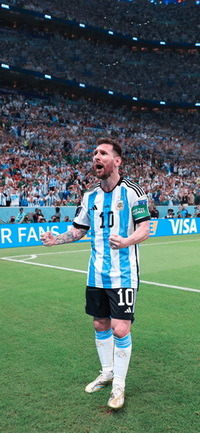 Free FIFA World Cup Qatar 2022 Argentina vs Mexico Messi Wallpaper 5 for iPhone and Android